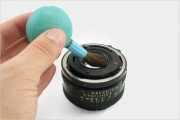 cách xử lý ống kính lens bị mờ